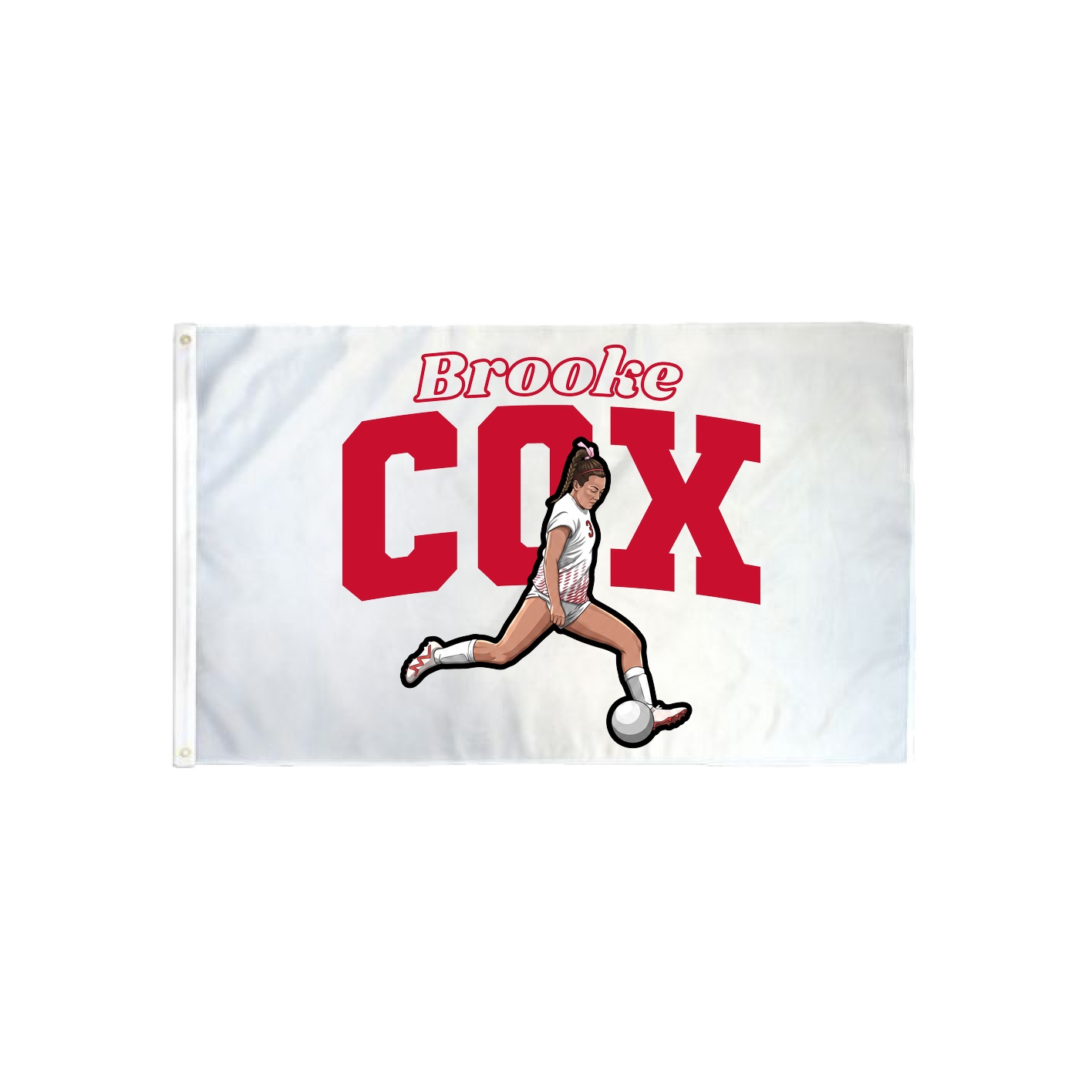 3x5 Flag — Name Arch in Classic