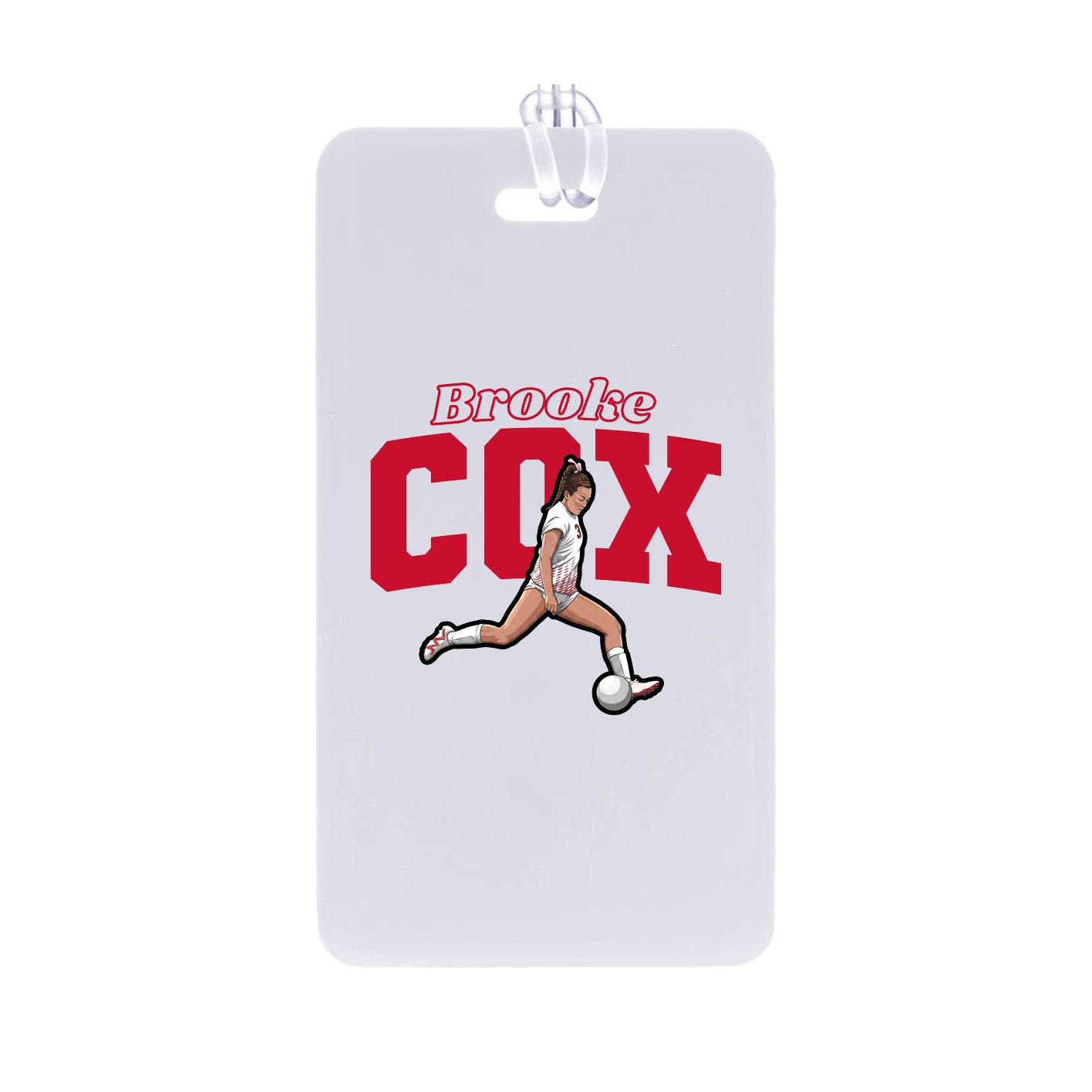 Bag Tag — Name Arch in Classic