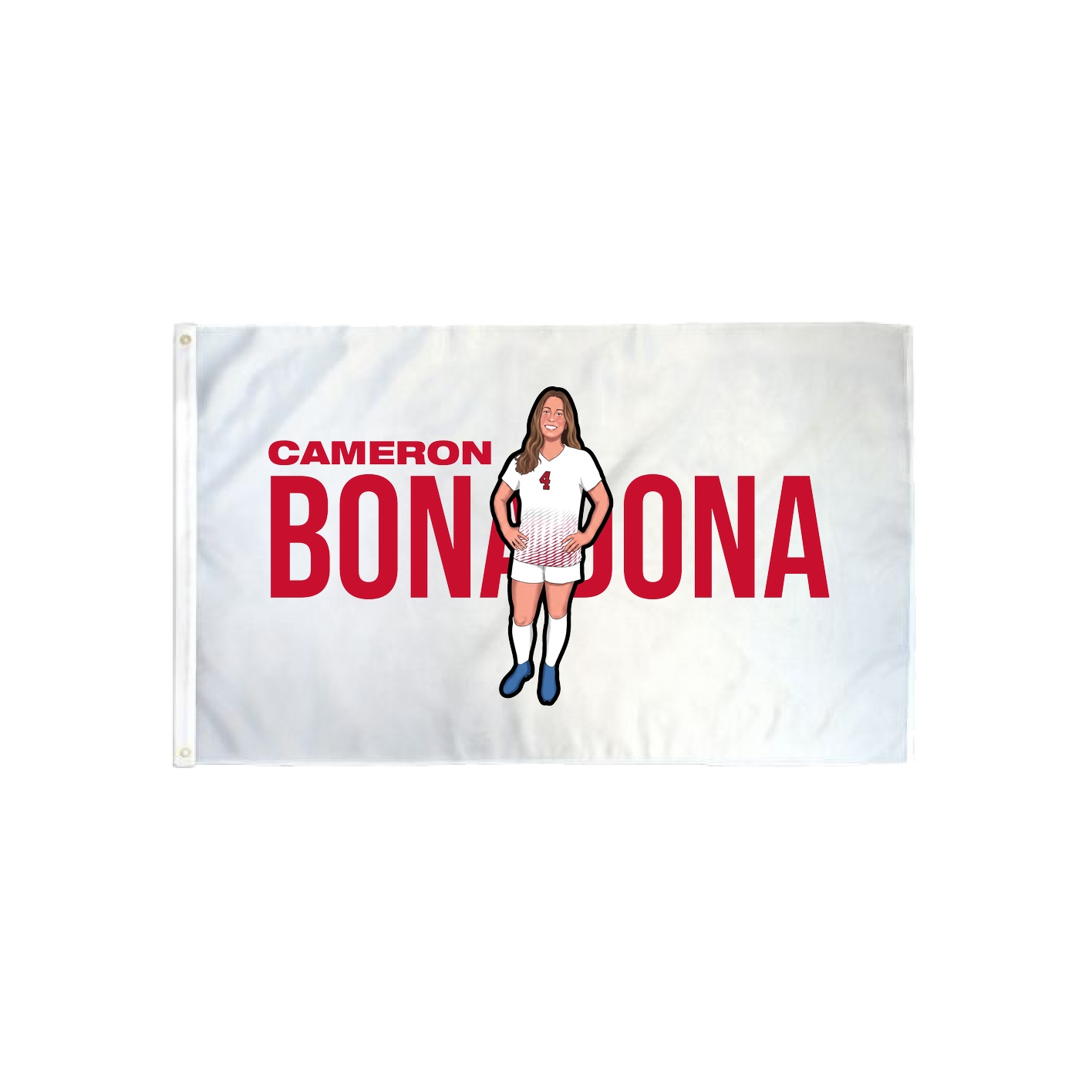 3x5 Flag — Player Name in Classic
