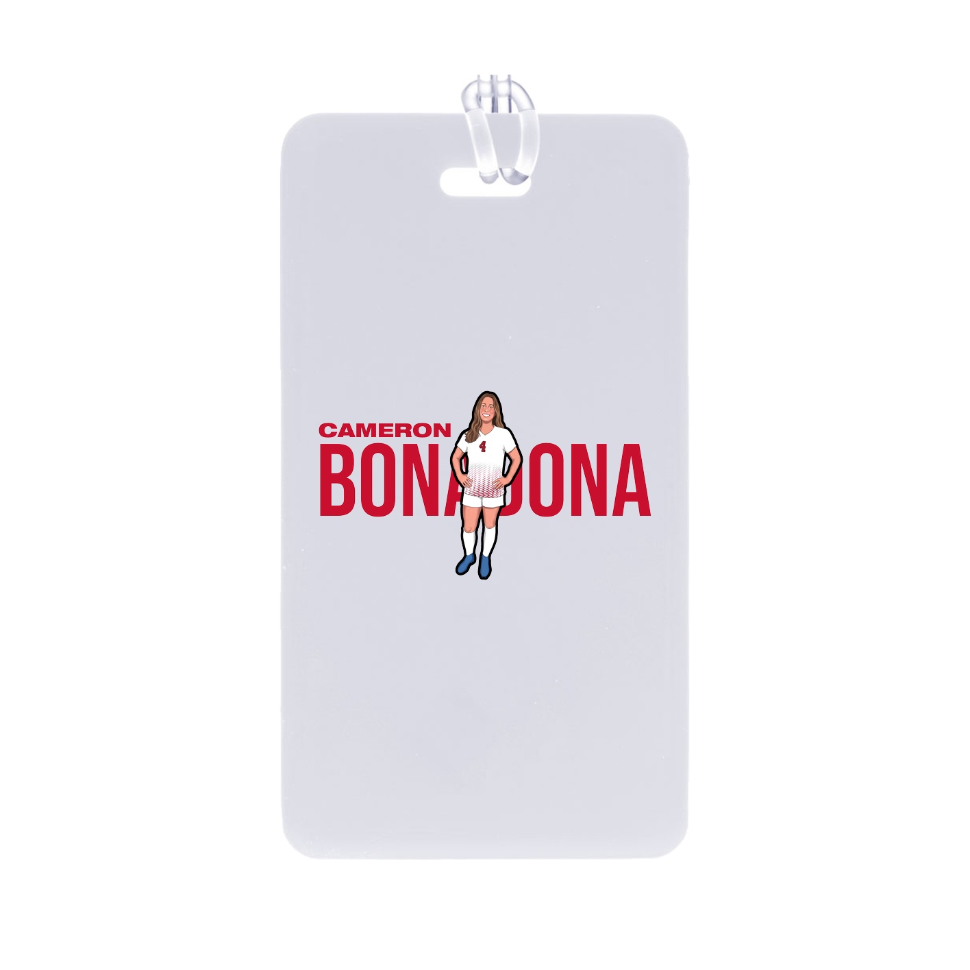 Bag Tag — Player Name in Classic