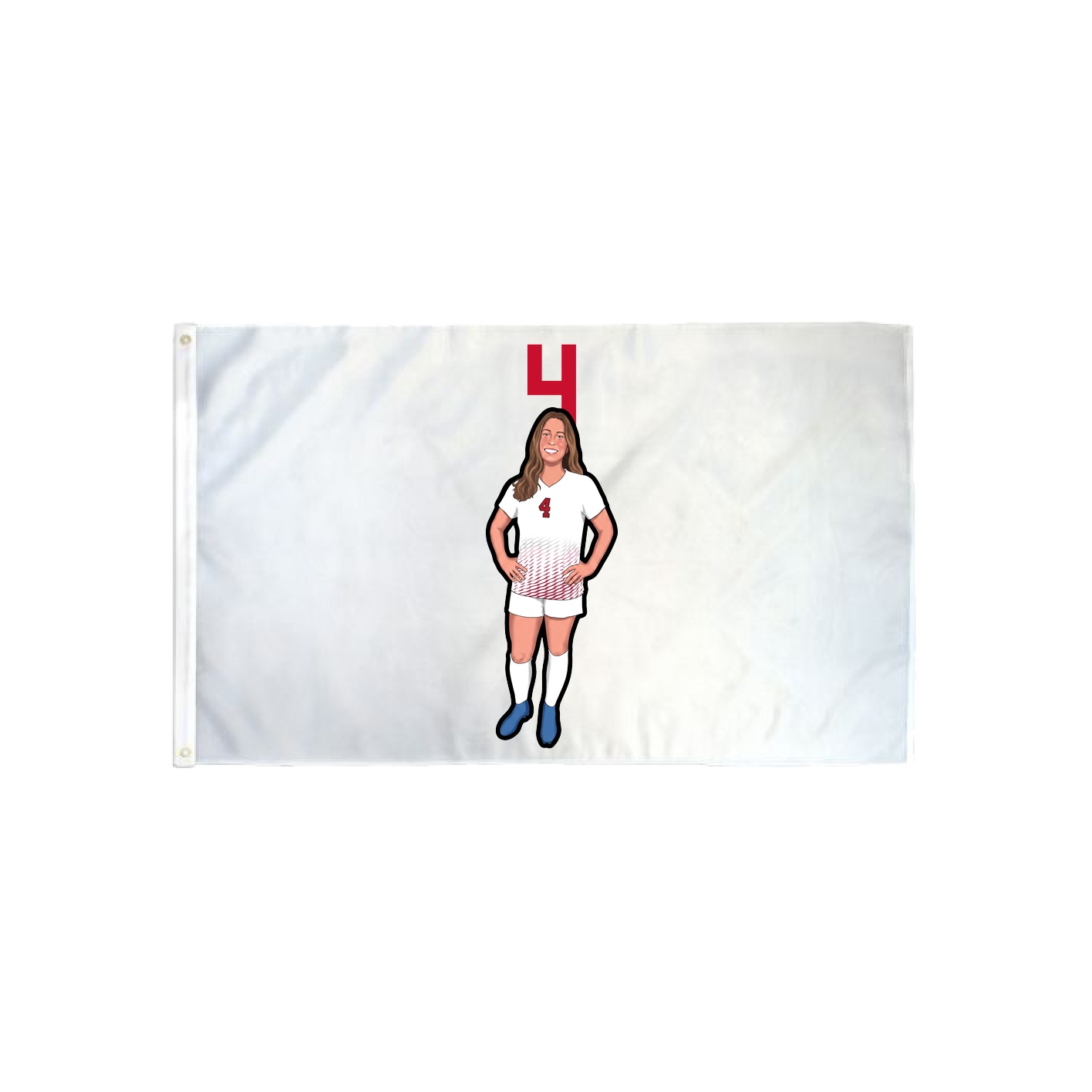 3x5 Flag — Number Top in Classic