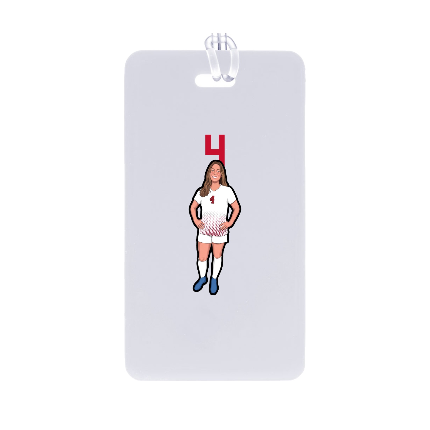 Bag Tag — Number Top in Classic