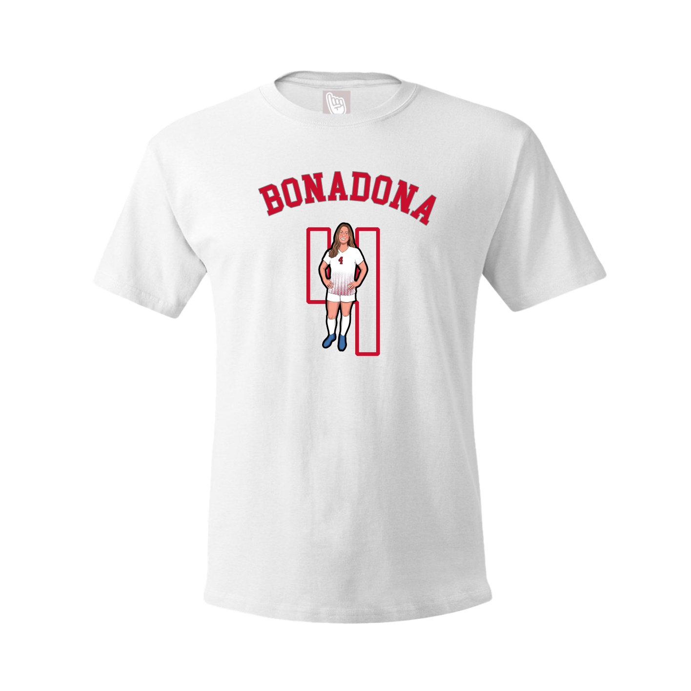 Youth Tee — Shirsey Arch in White