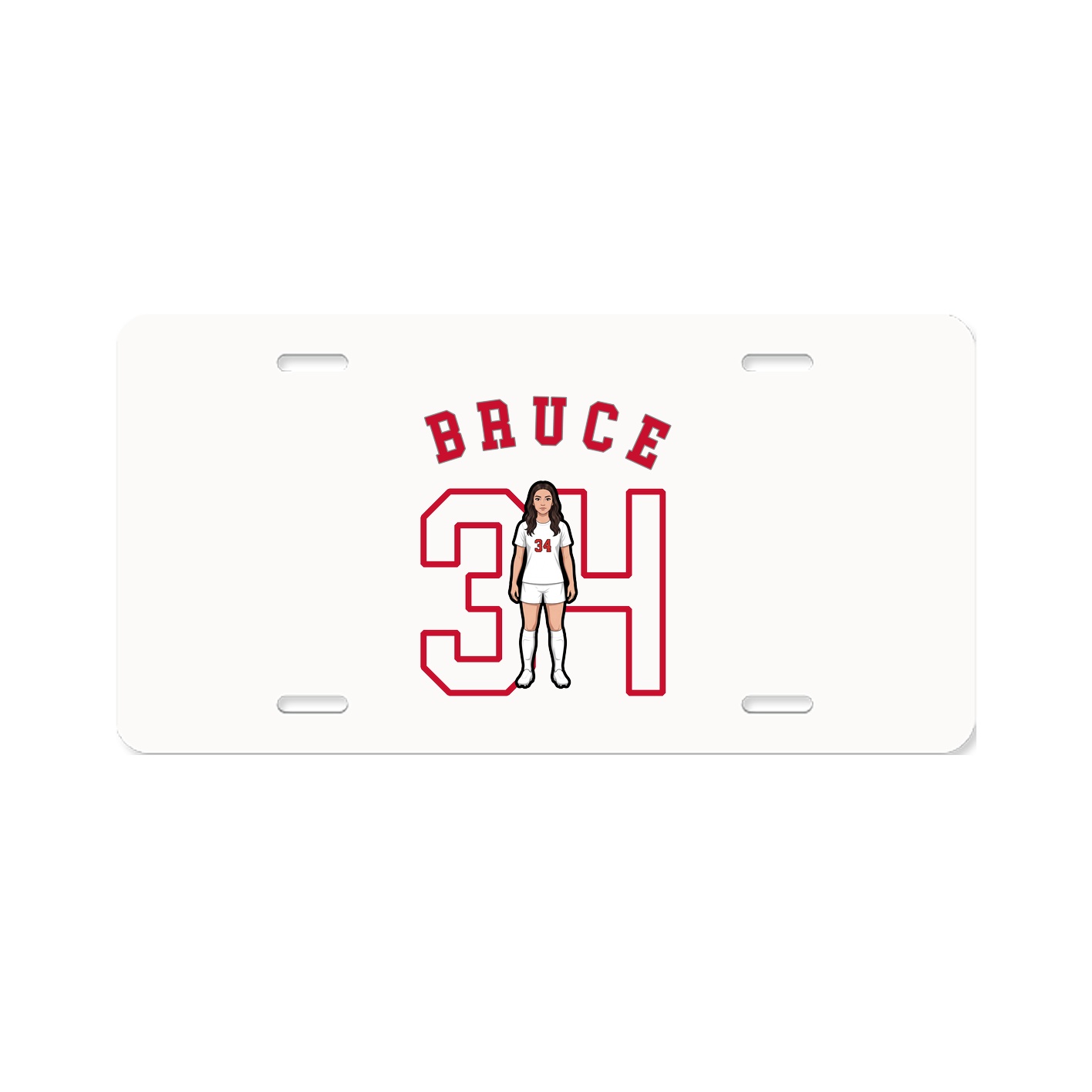 License Plate — Shirsey Arch in Classic
