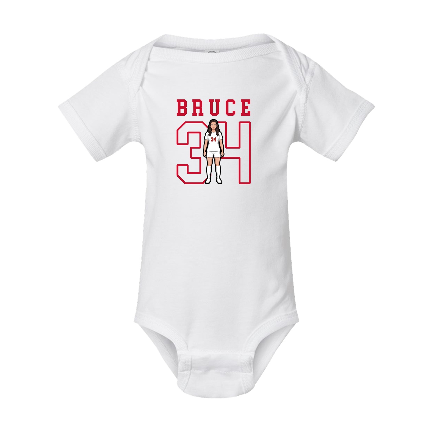 Baby Onesie — Shirsey in White