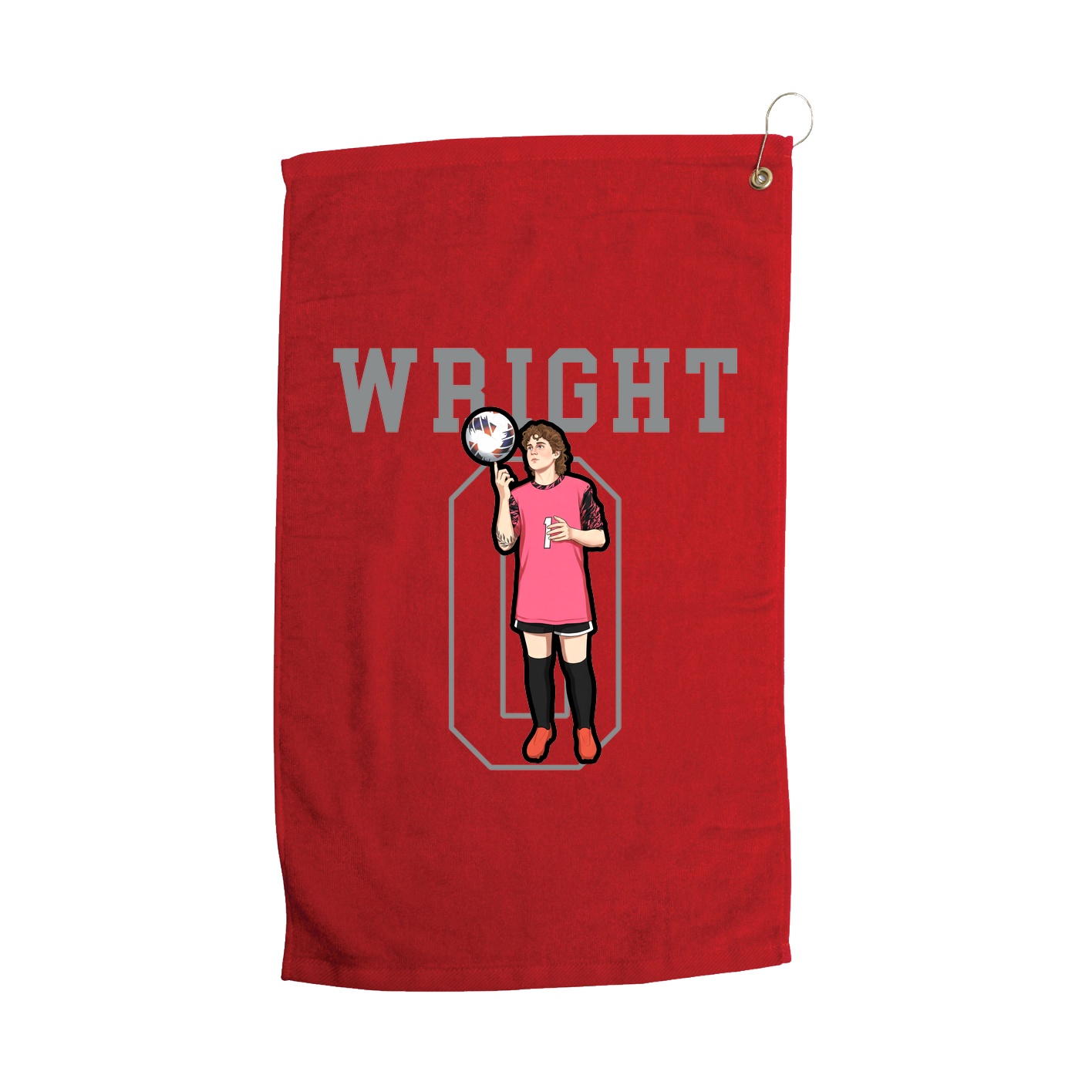 Golf Towel — Shirsey in Red