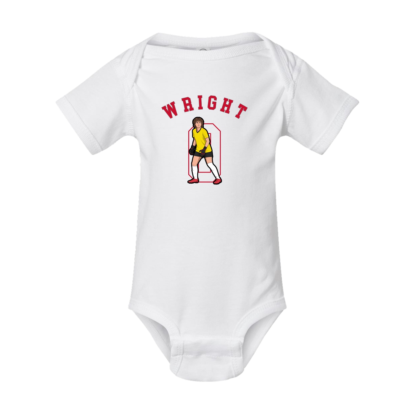 Baby Onesie — Shirsey Arch in White