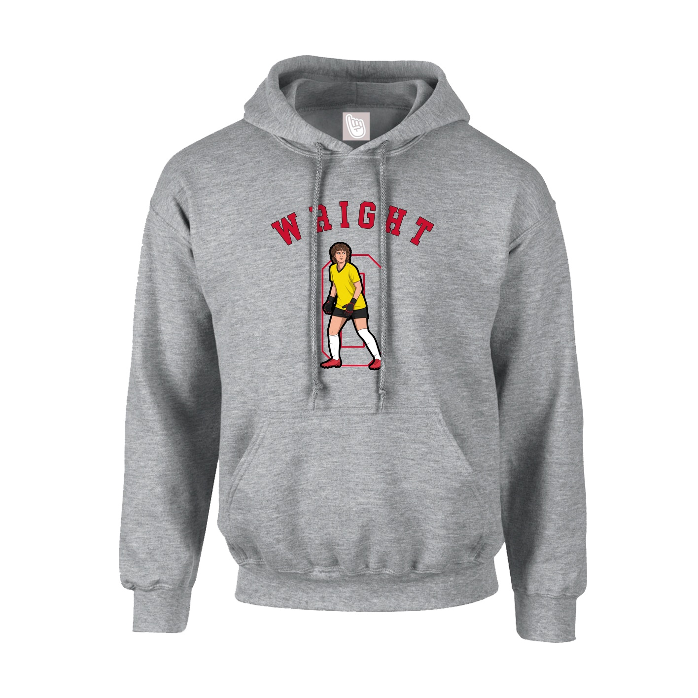 Youth Hoodie — Shirsey Arch in Grey