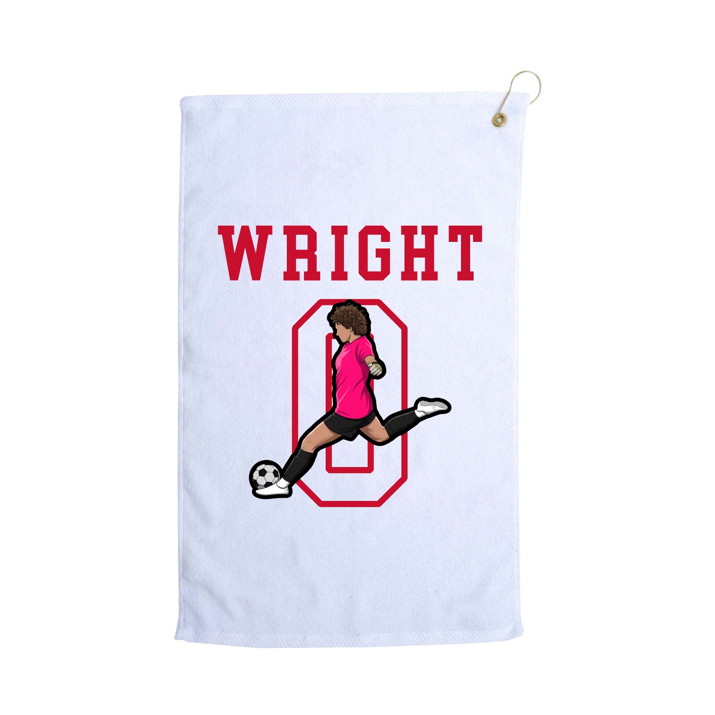 Golf Towel — Shirsey in White