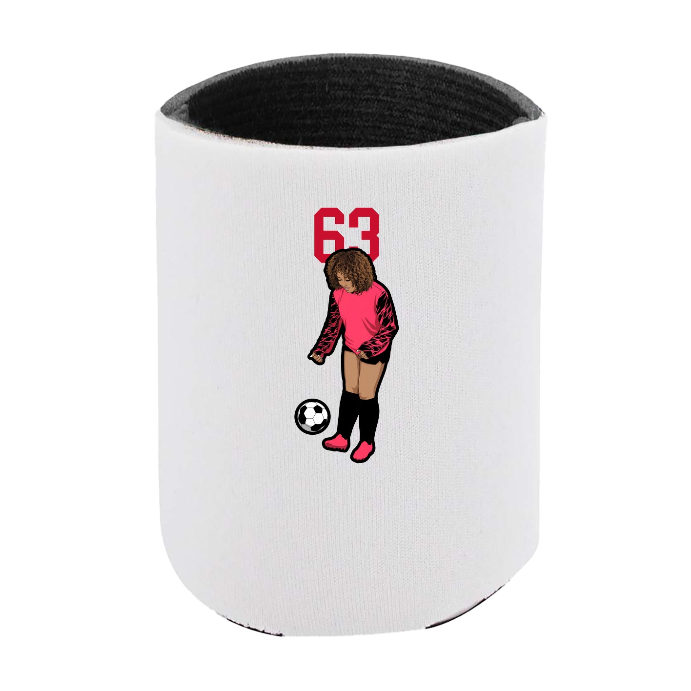 Can Holder — Number Top in White