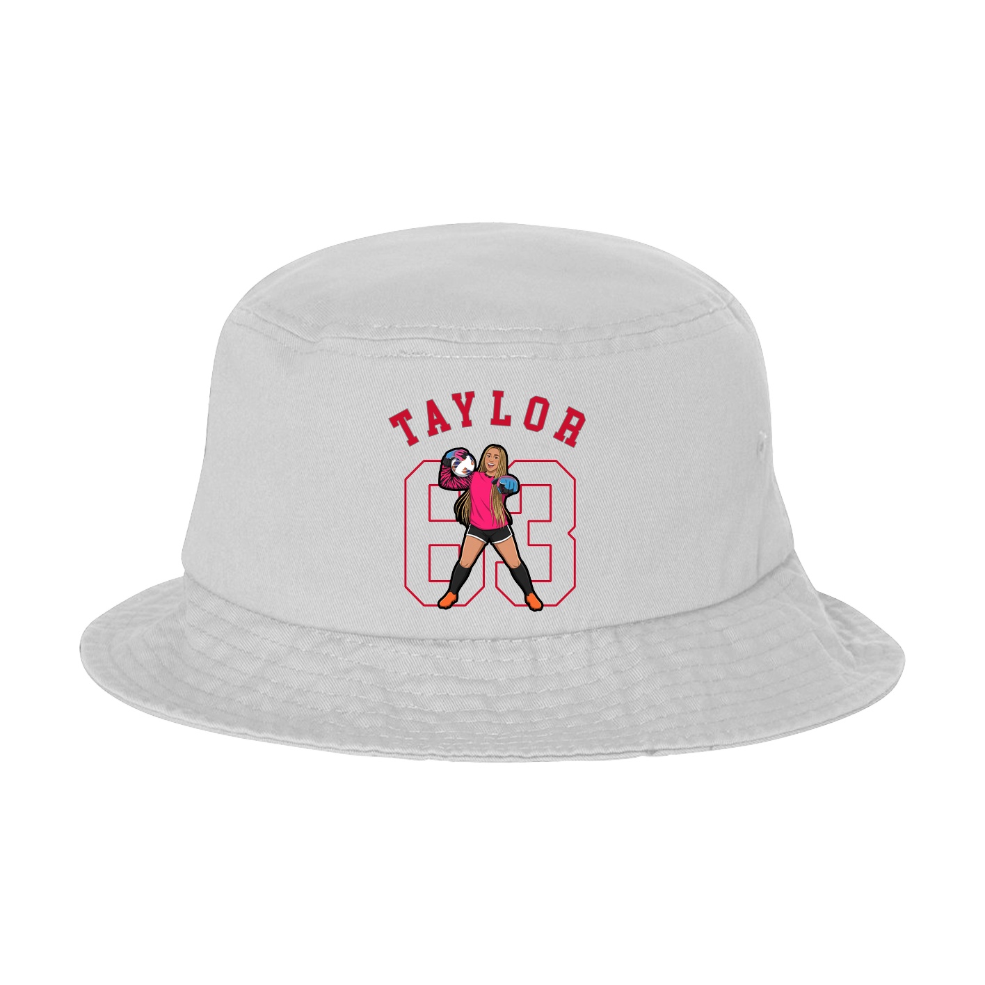 Bucket Cap — Shirsey Arch in White