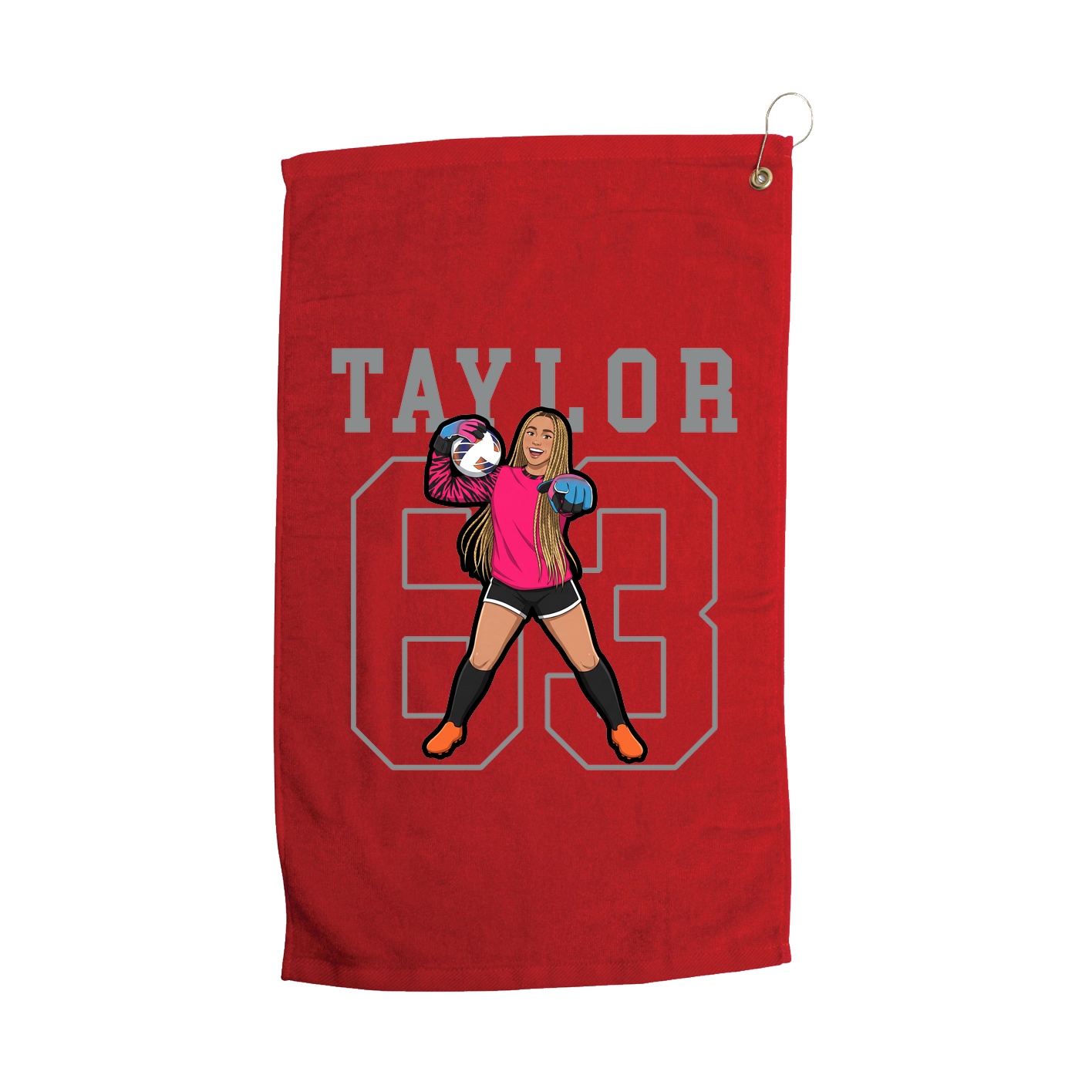 Golf Towel — Shirsey in Red