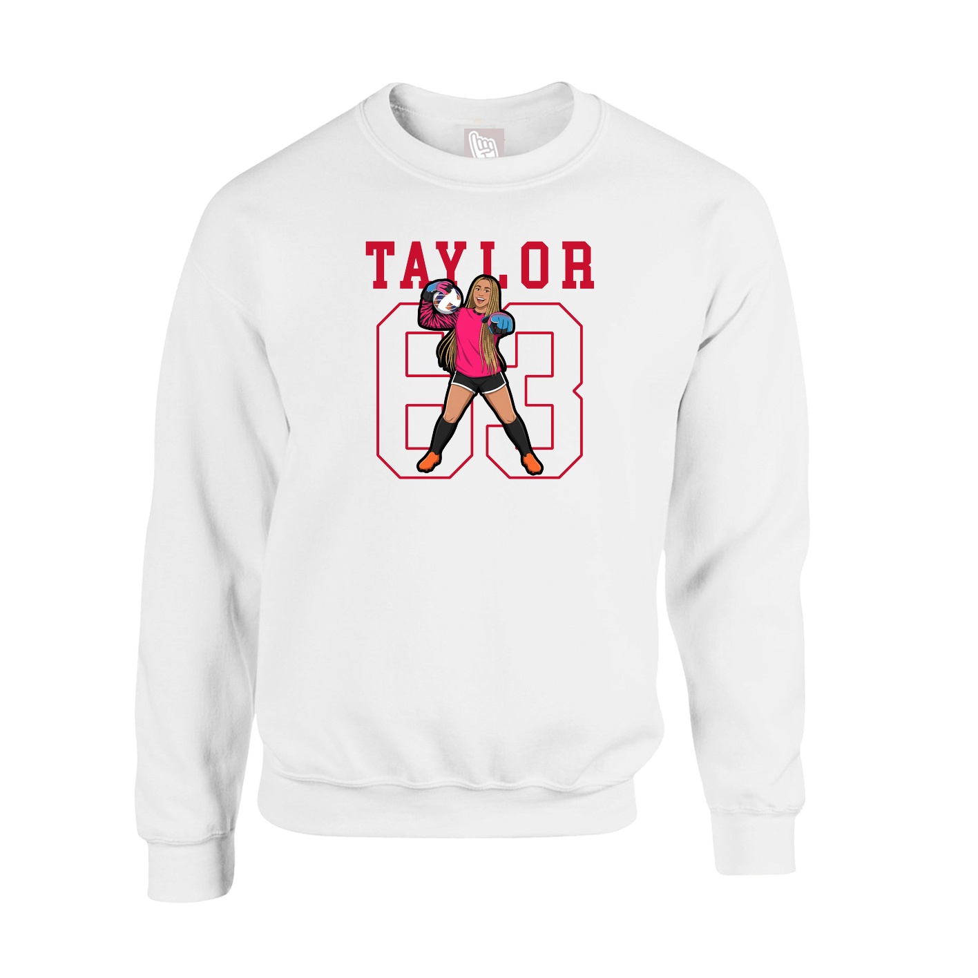 Fleece Crew — Shirsey in White