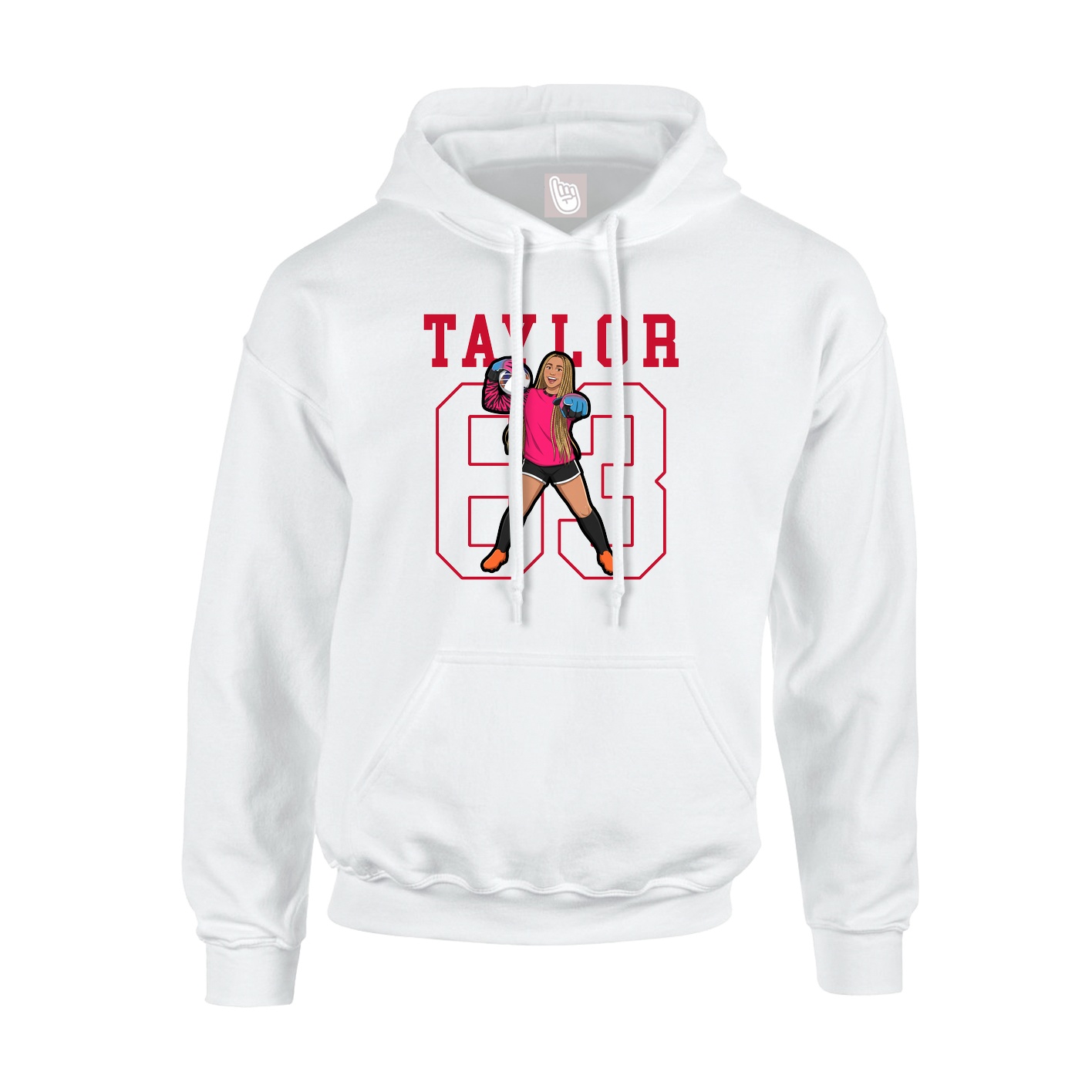 Youth Hoodie — Shirsey in White