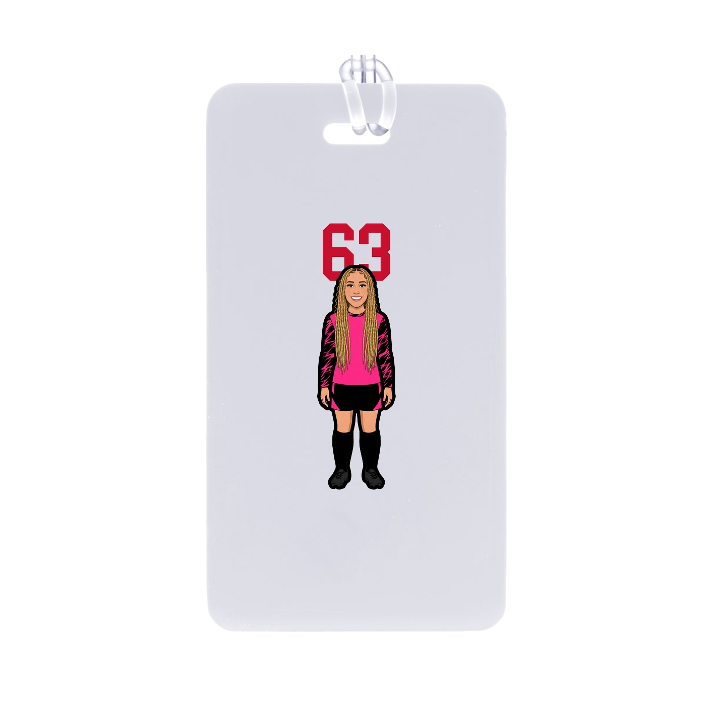 Bag Tag — Number Top in Classic