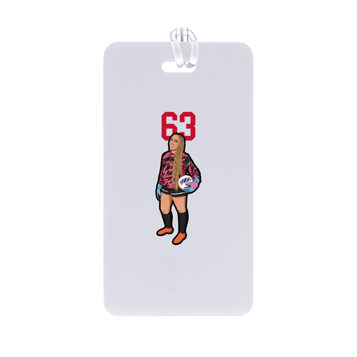Bag Tag — Number Top in Classic