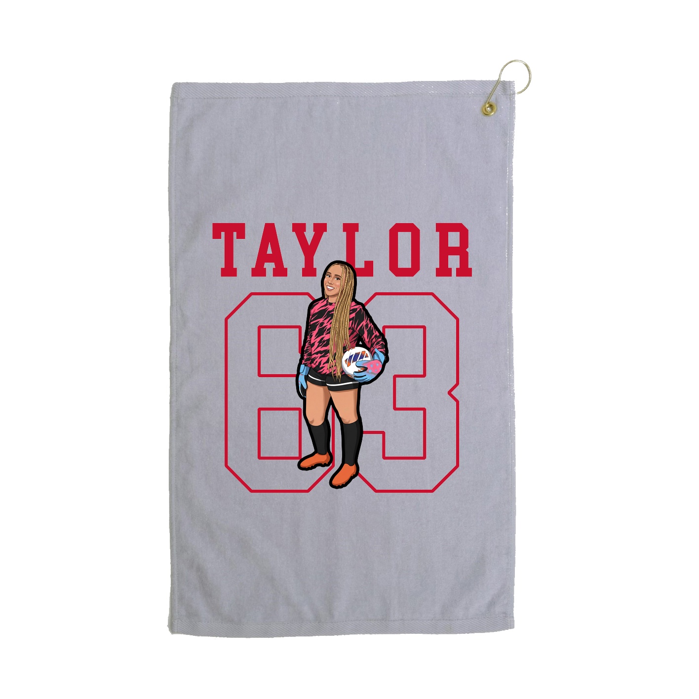 Golf Towel — Shirsey in Grey