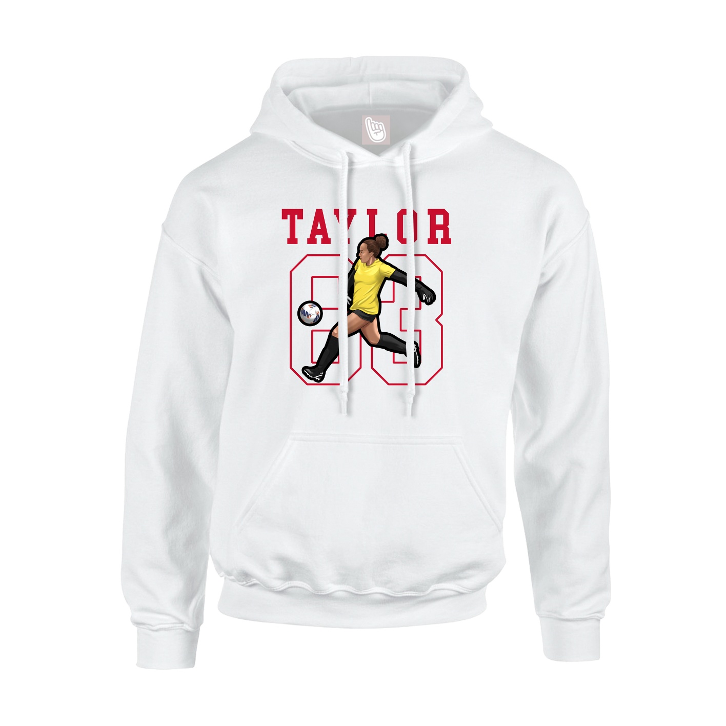 Youth Hoodie — Shirsey in White