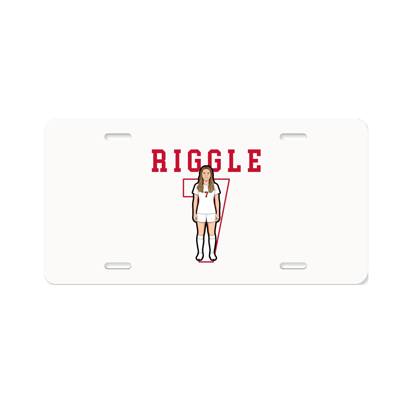 License Plate — Shirsey in Classic