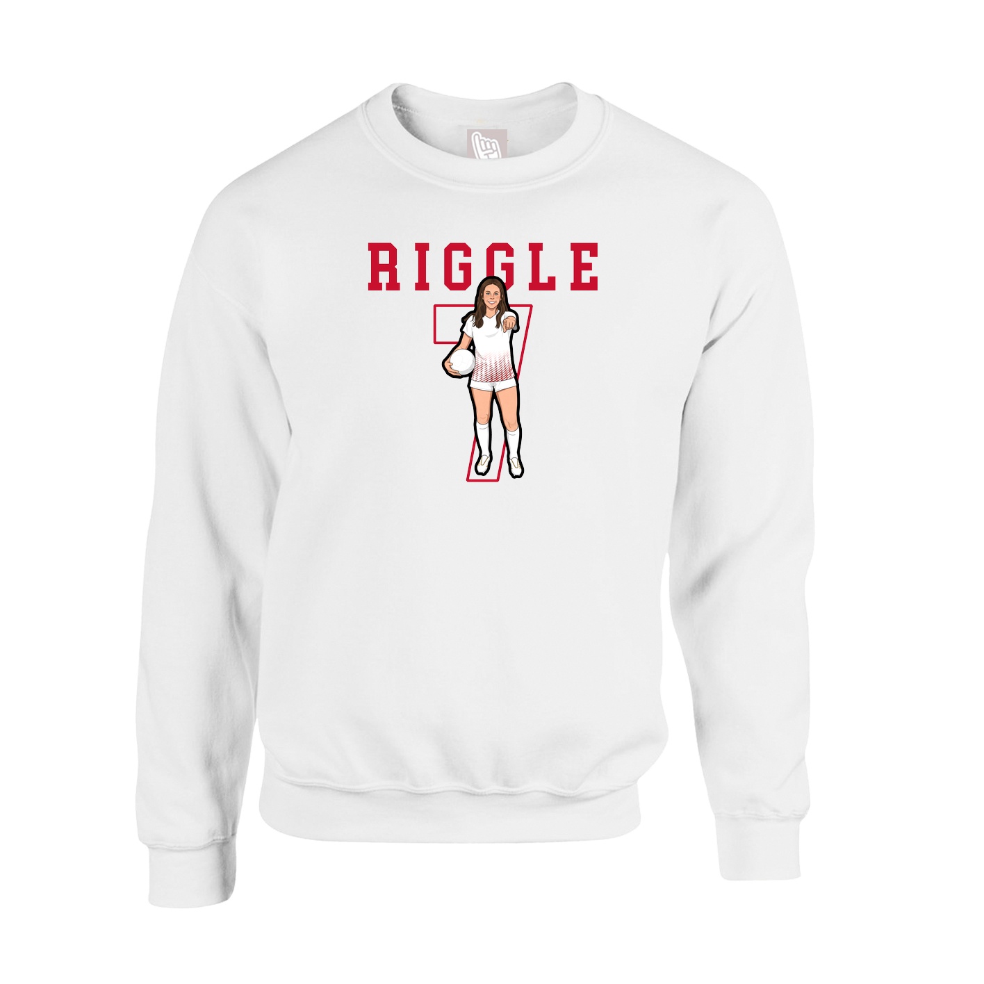 Fleece Crew — Shirsey in White