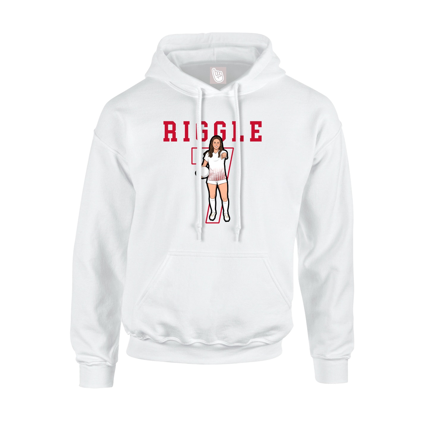 Youth Hoodie — Shirsey in White