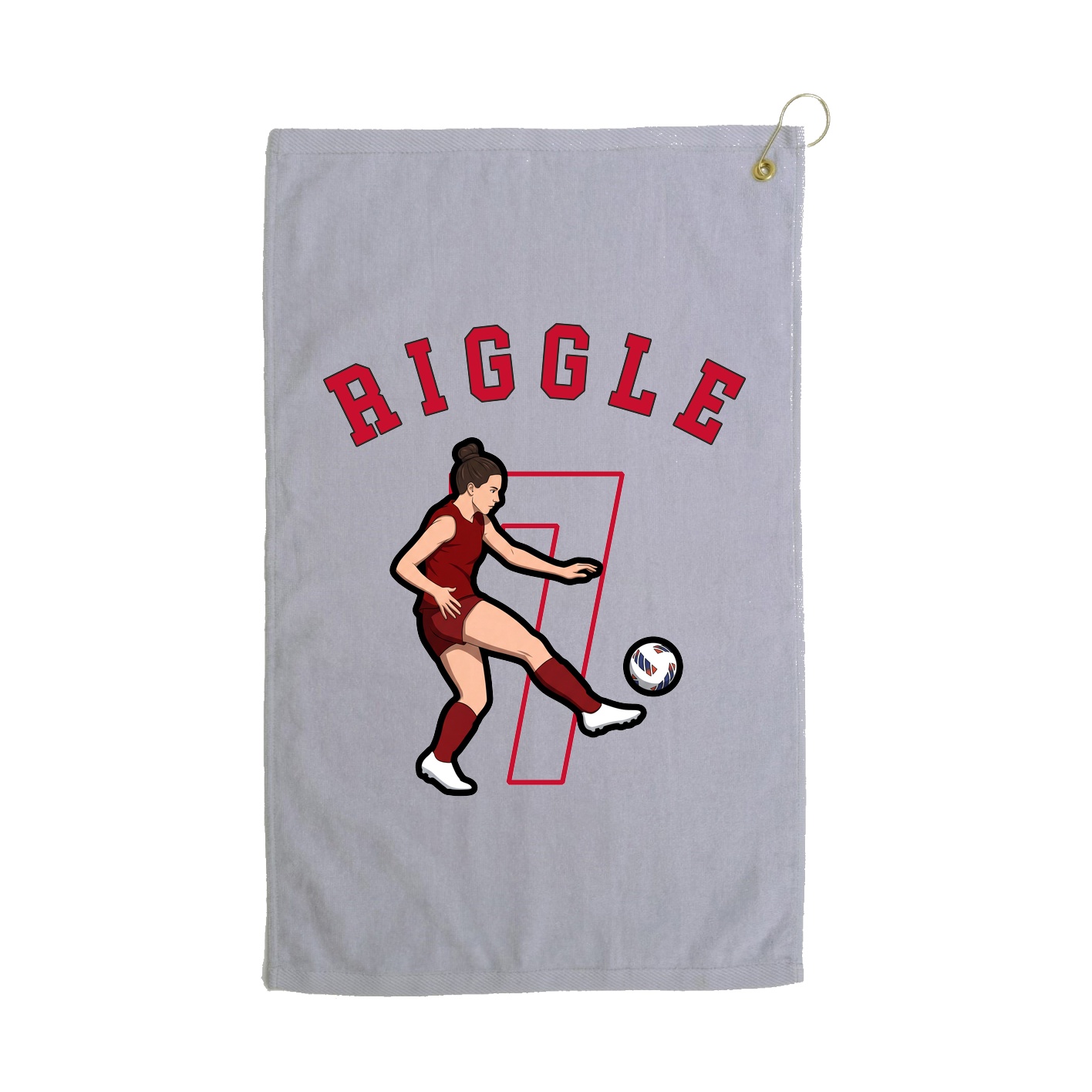 Golf Towel — Shirsey Arch in Grey