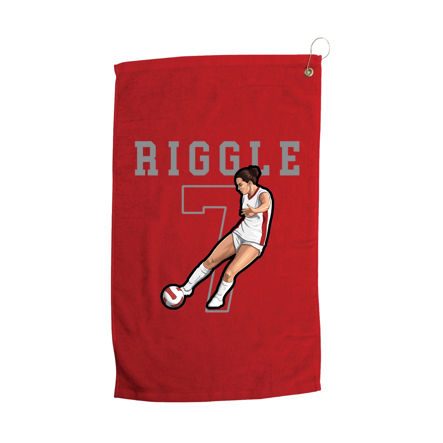 Golf Towel — Shirsey in Red