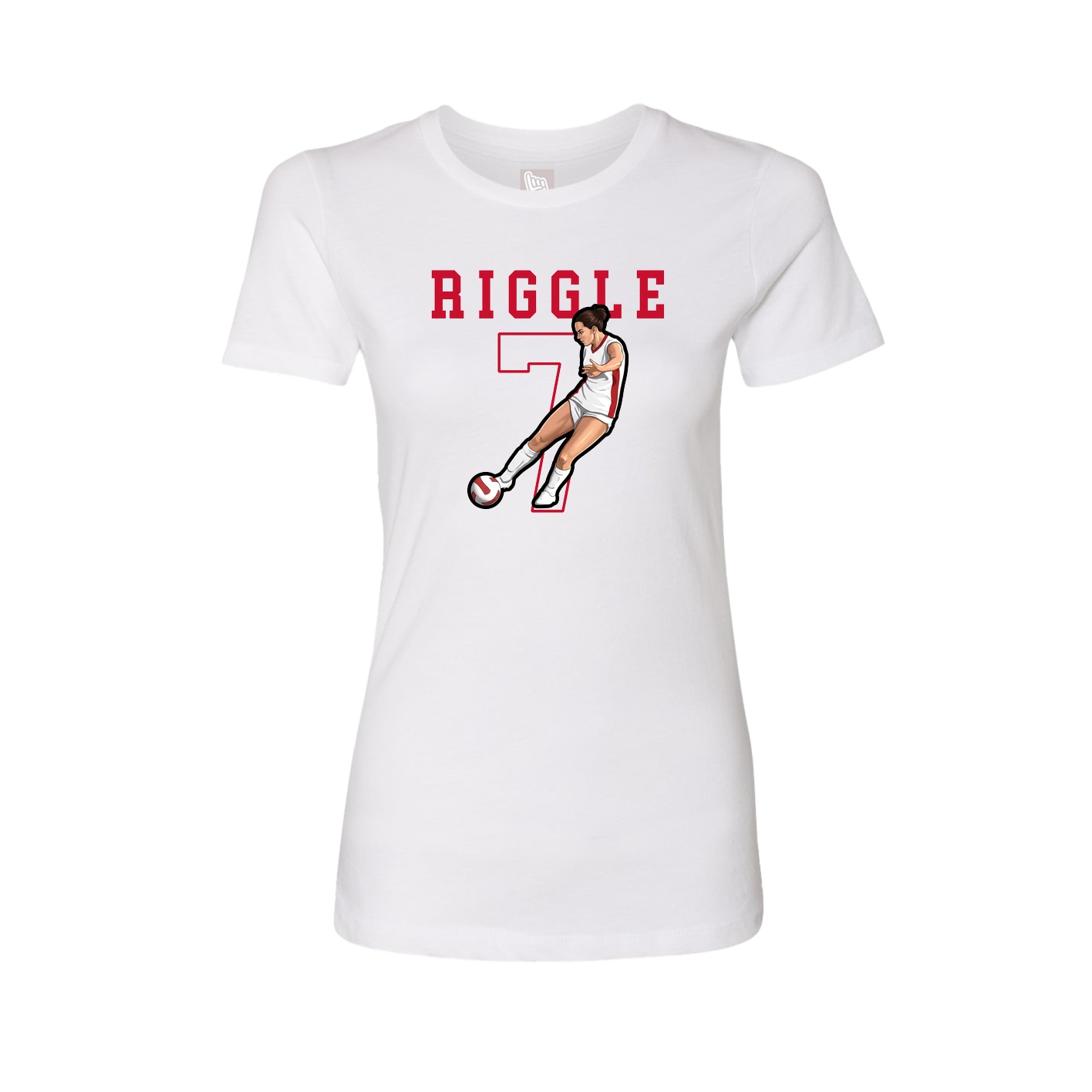 Fitted Women's Tee — Shirsey in White