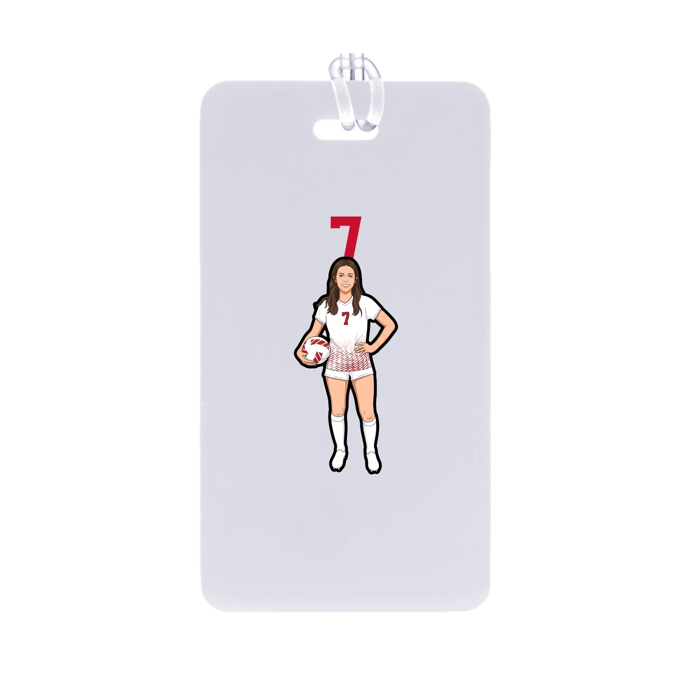 Bag Tag — Number Top in Classic