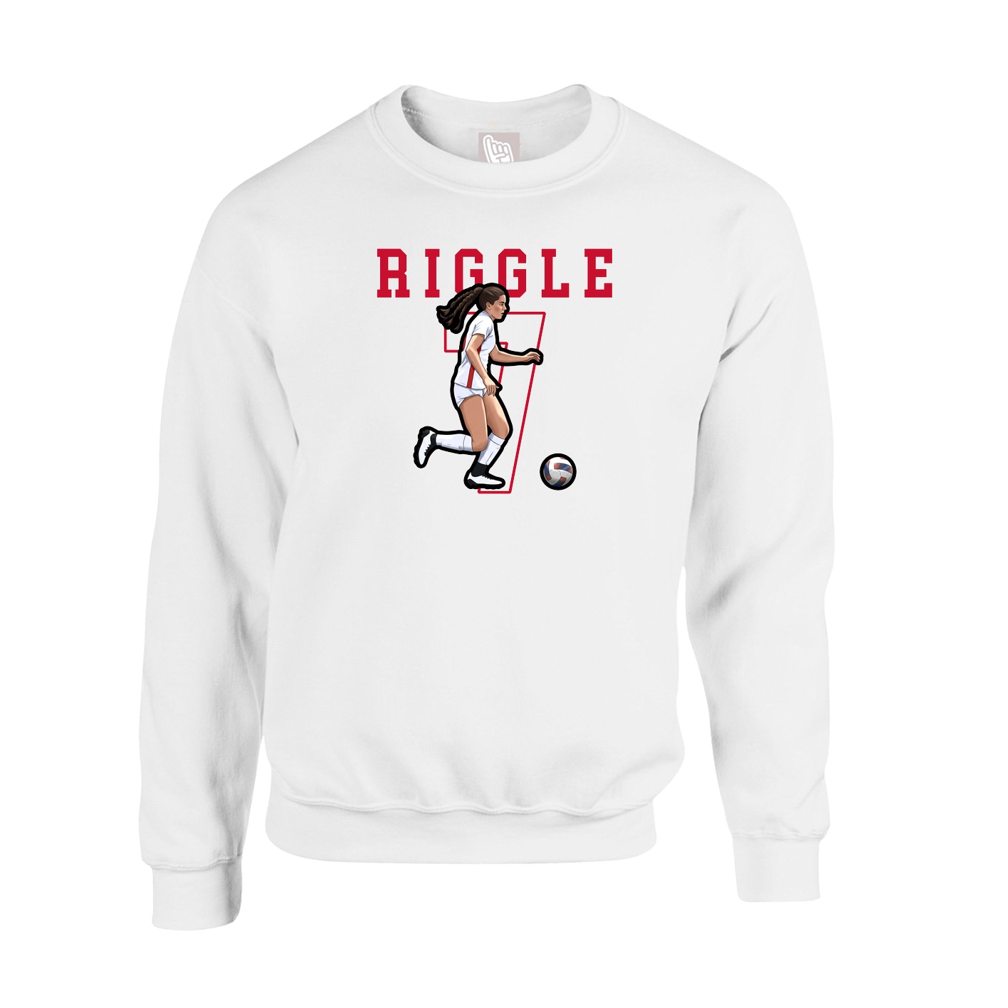 Fleece Crew — Shirsey in White