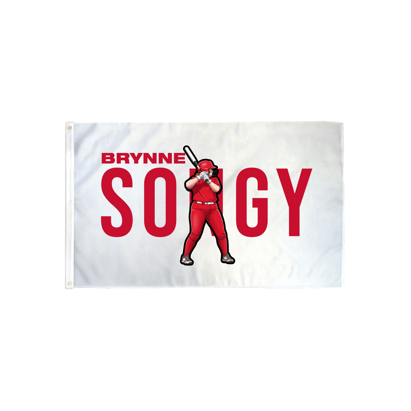 3x5 Flag — Player Name in Classic