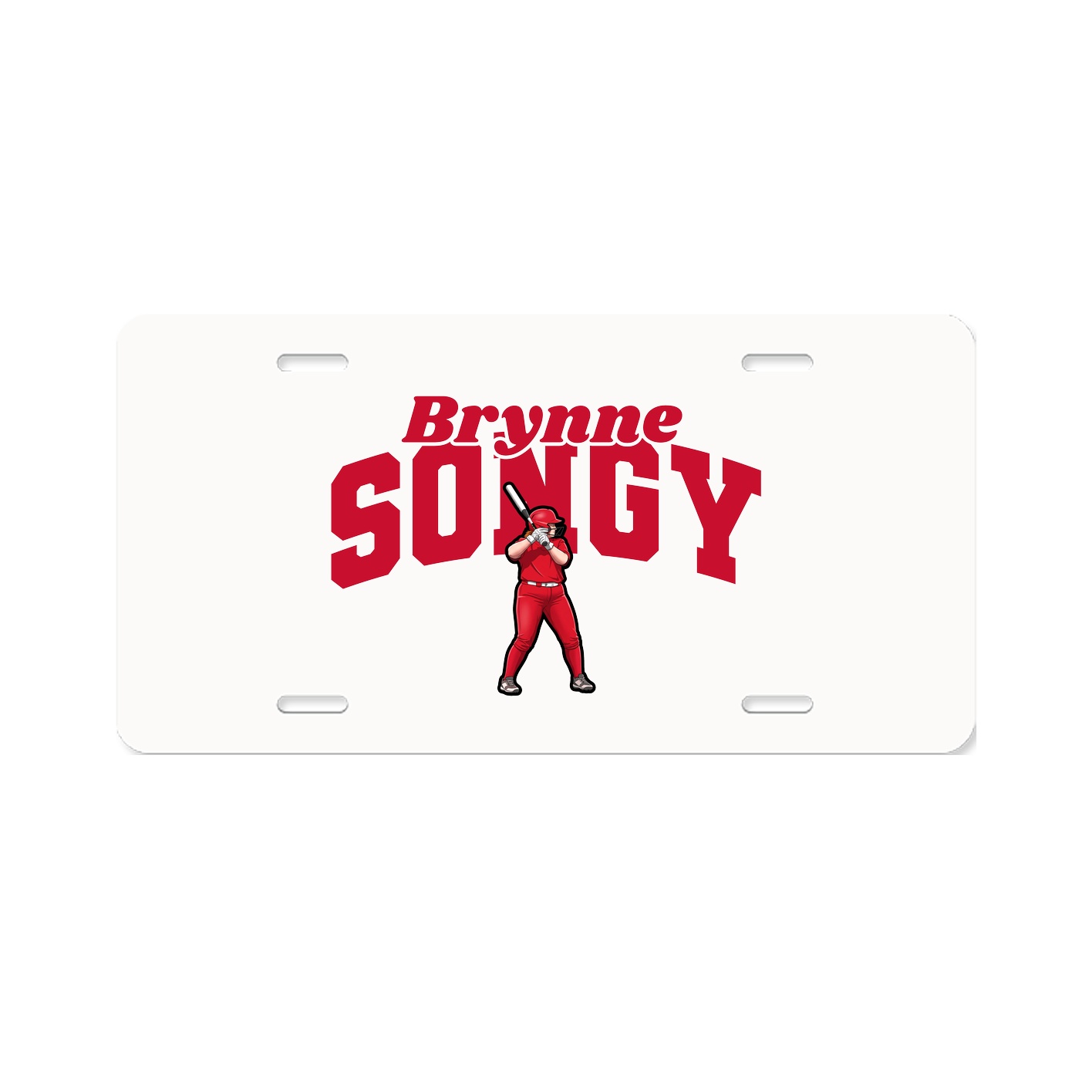 License Plate — Signature Arch in Classic