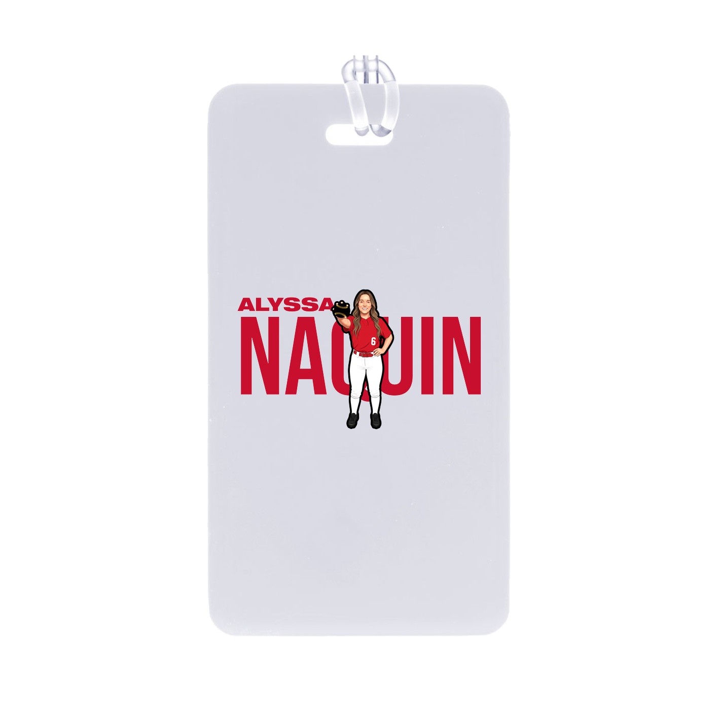 Bag Tag — Player Name in Classic