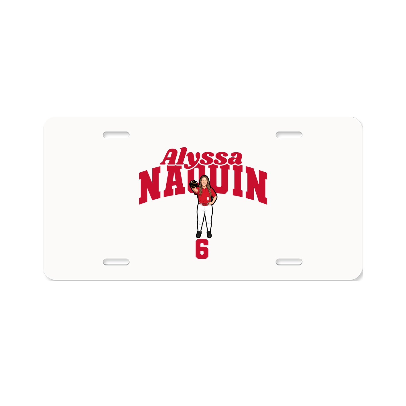 License Plate — Signature Arch in Classic