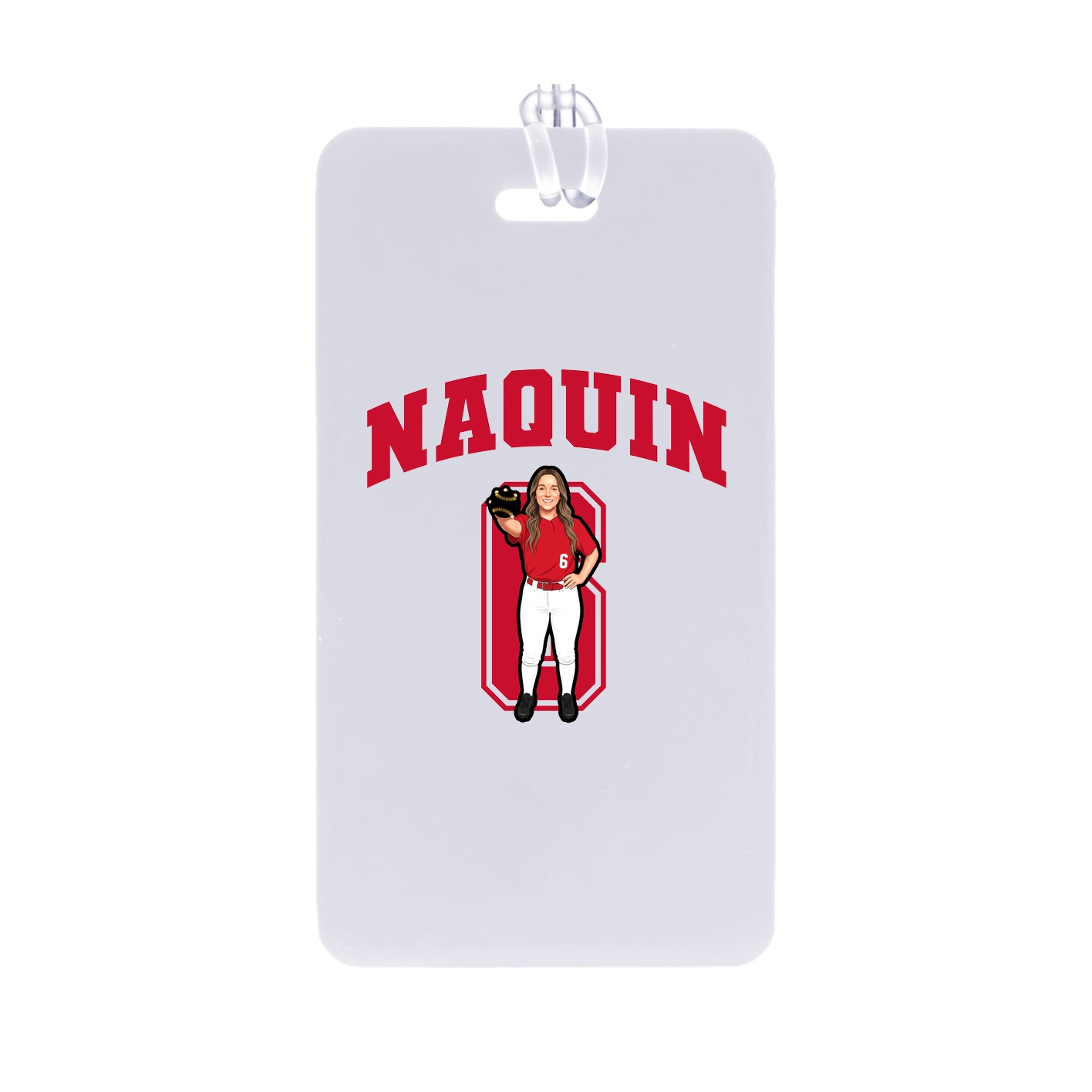 Bag Tag — Number in Classic