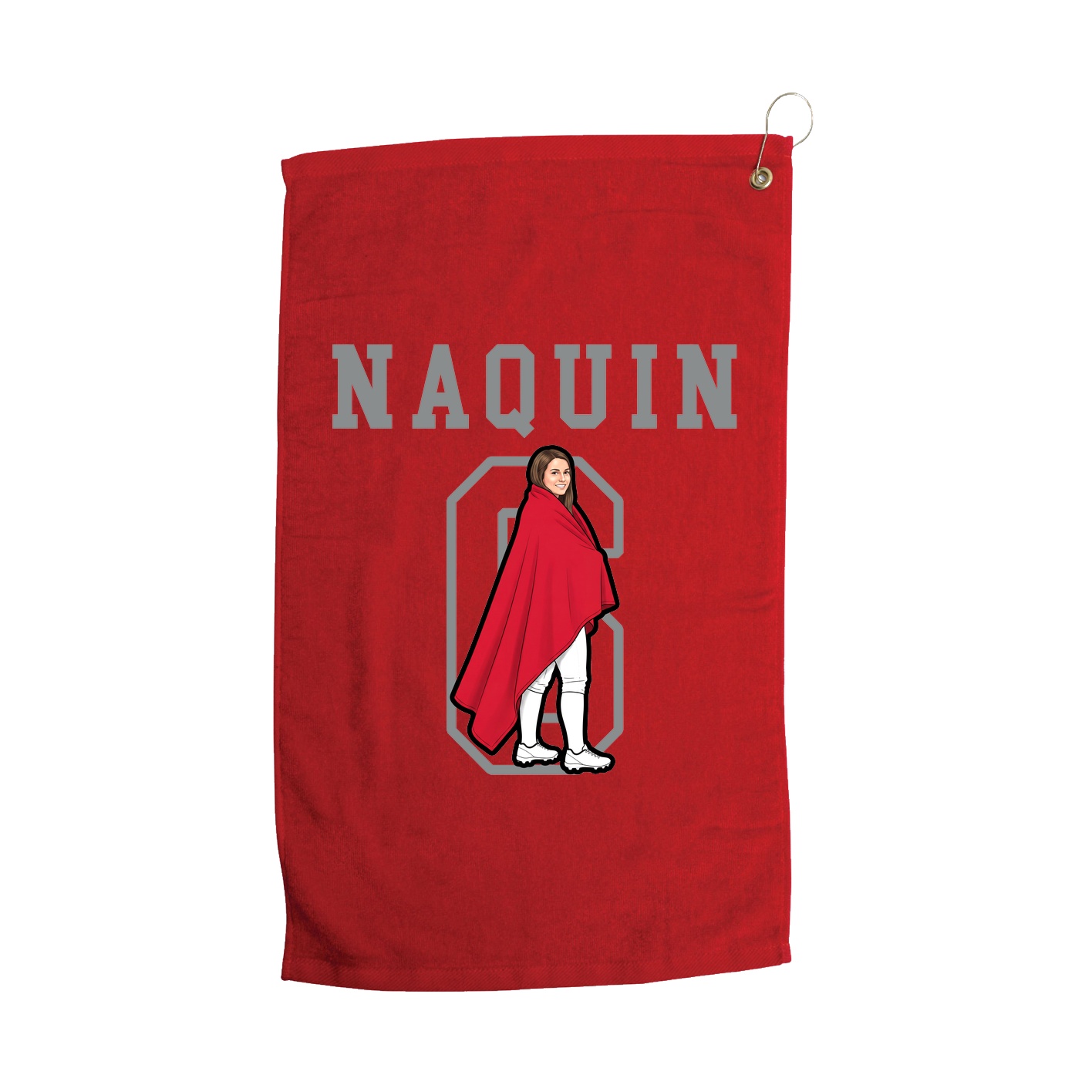 Golf Towel — Shirsey in Red