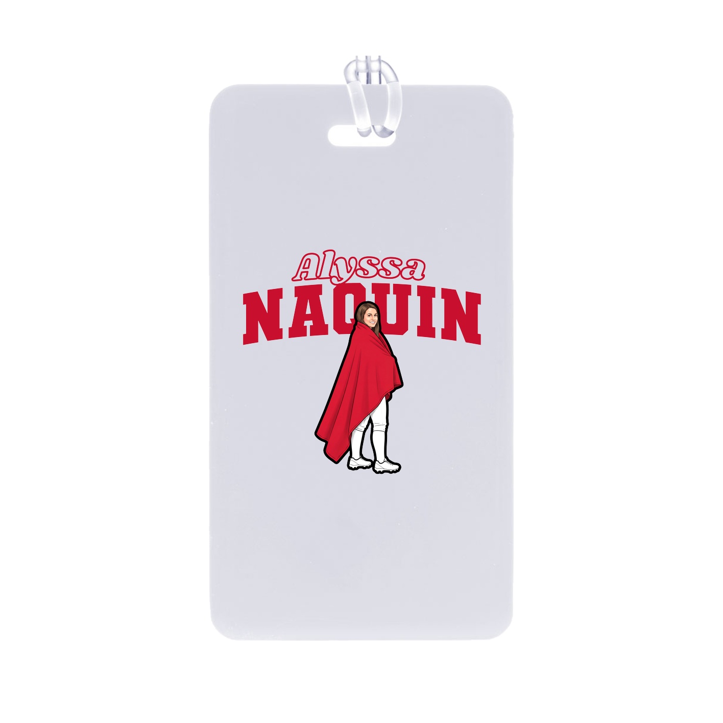 Bag Tag — Name Arch in Classic