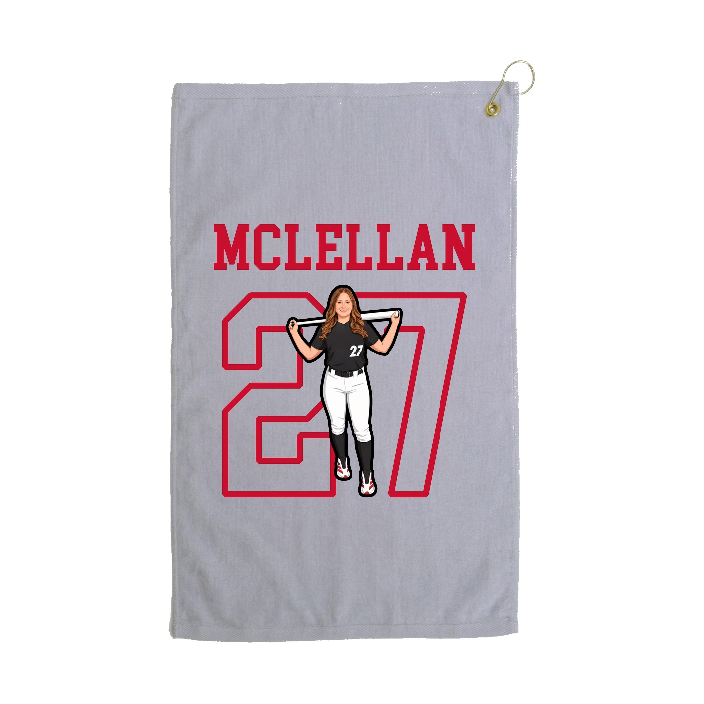 Golf Towel — Shirsey in Grey