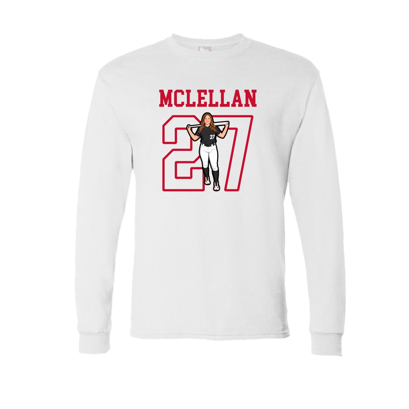 Long Sleeve Tee — Shirsey in White