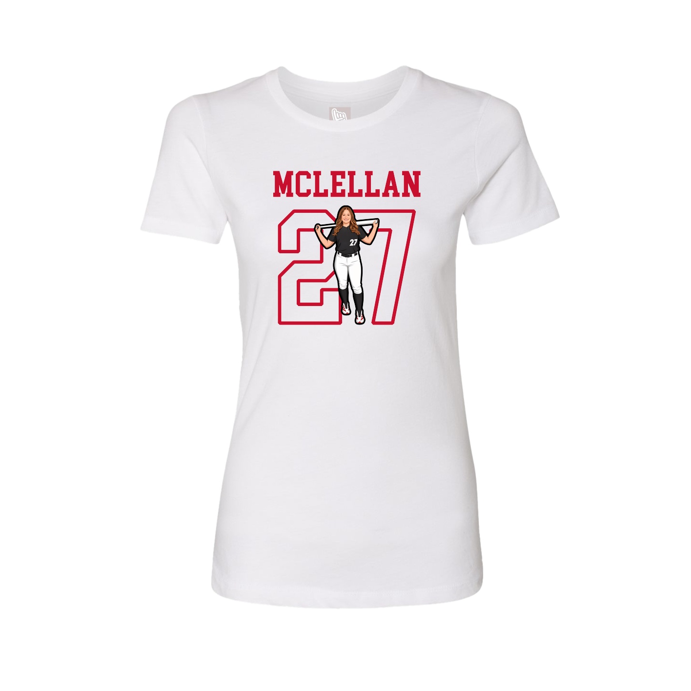 Fitted Women's Tee — Shirsey in White