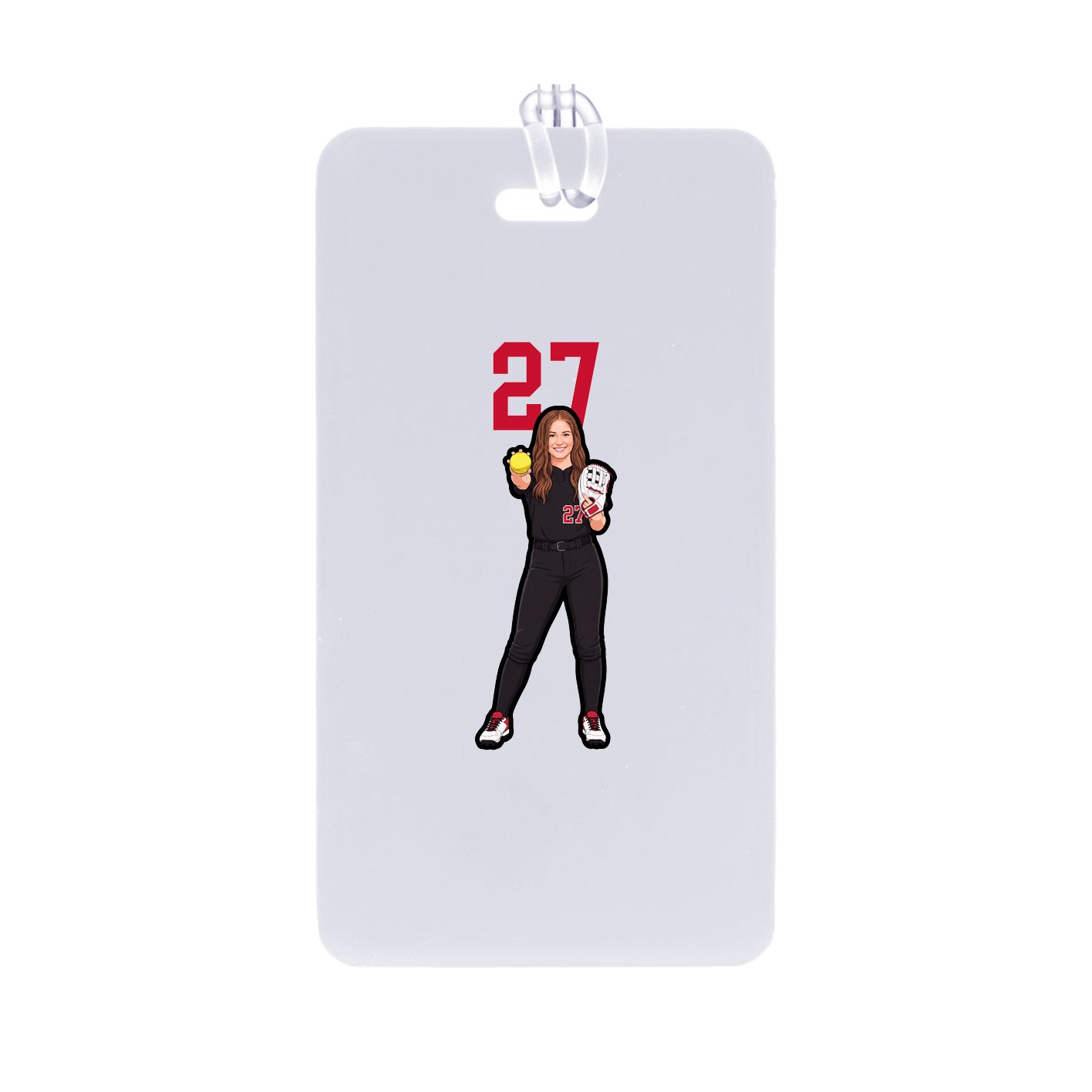 Bag Tag — Number Top in Classic