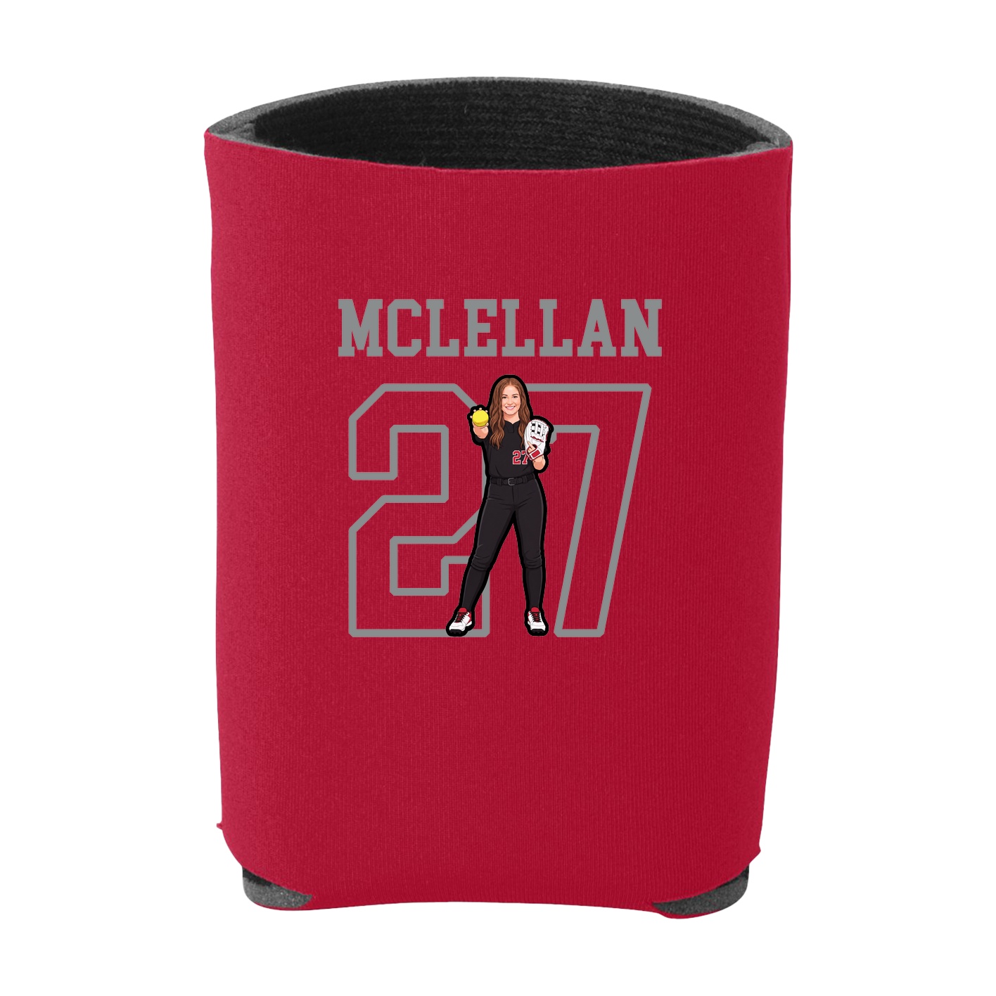 Can Holder — Shirsey in Red
