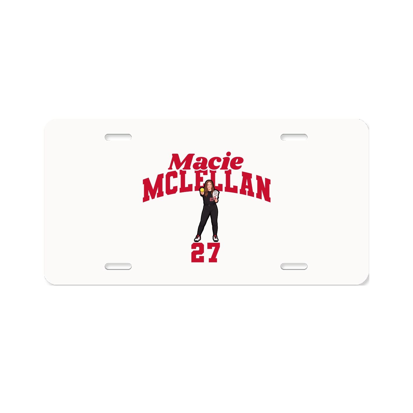 License Plate — Signature Arch in Classic
