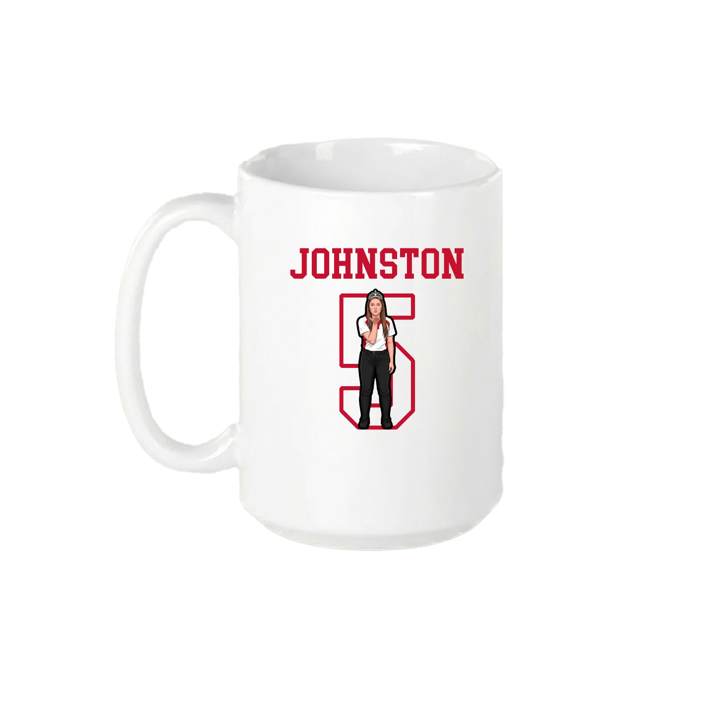 15oz Coffee Mug — Shirsey in White