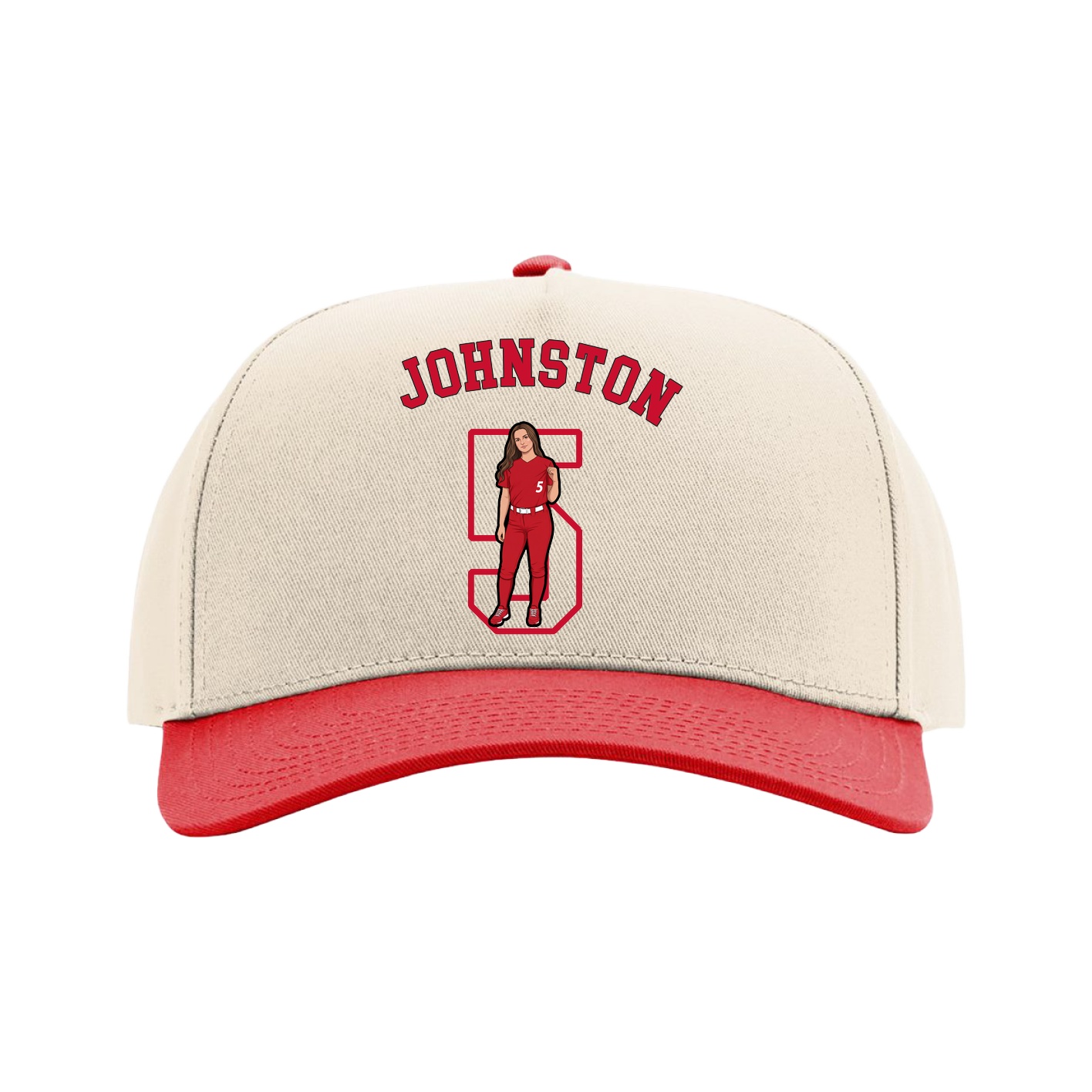 Full Fabric Five-Panel Champ Cap