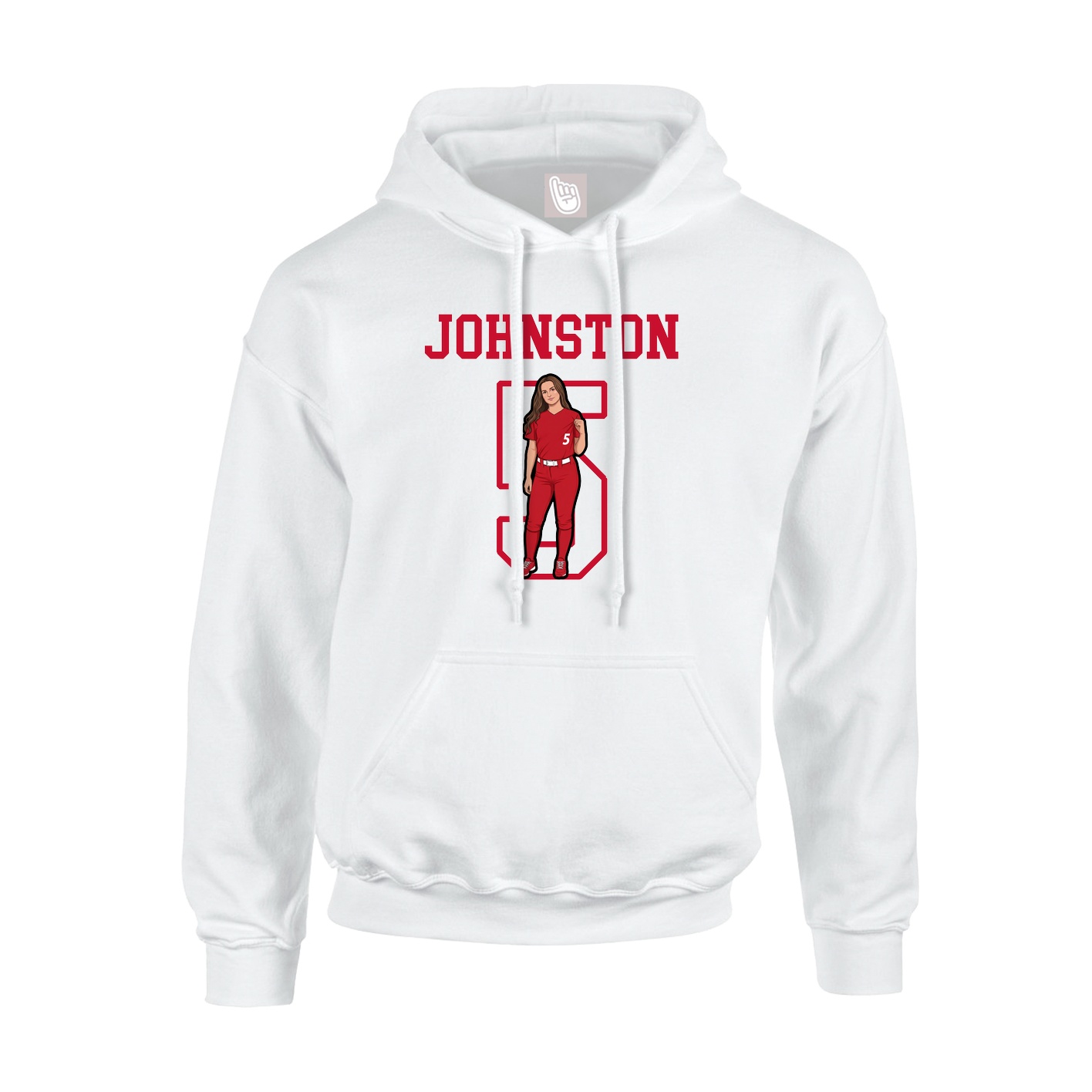 Youth Hoodie — Shirsey in White