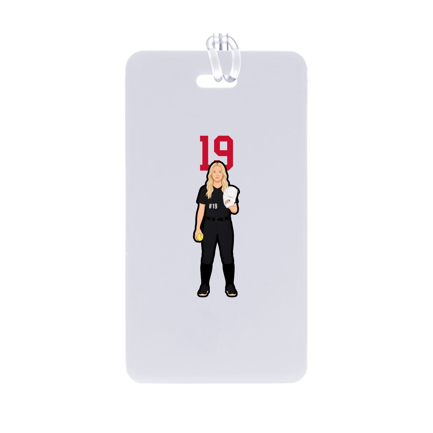 Bag Tag — Number Top in Classic