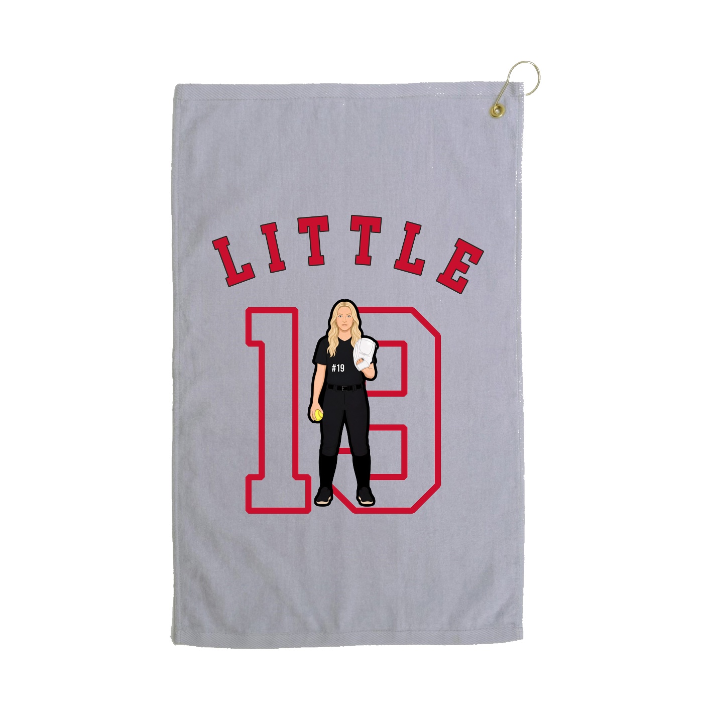 Golf Towel — Shirsey Arch in Grey