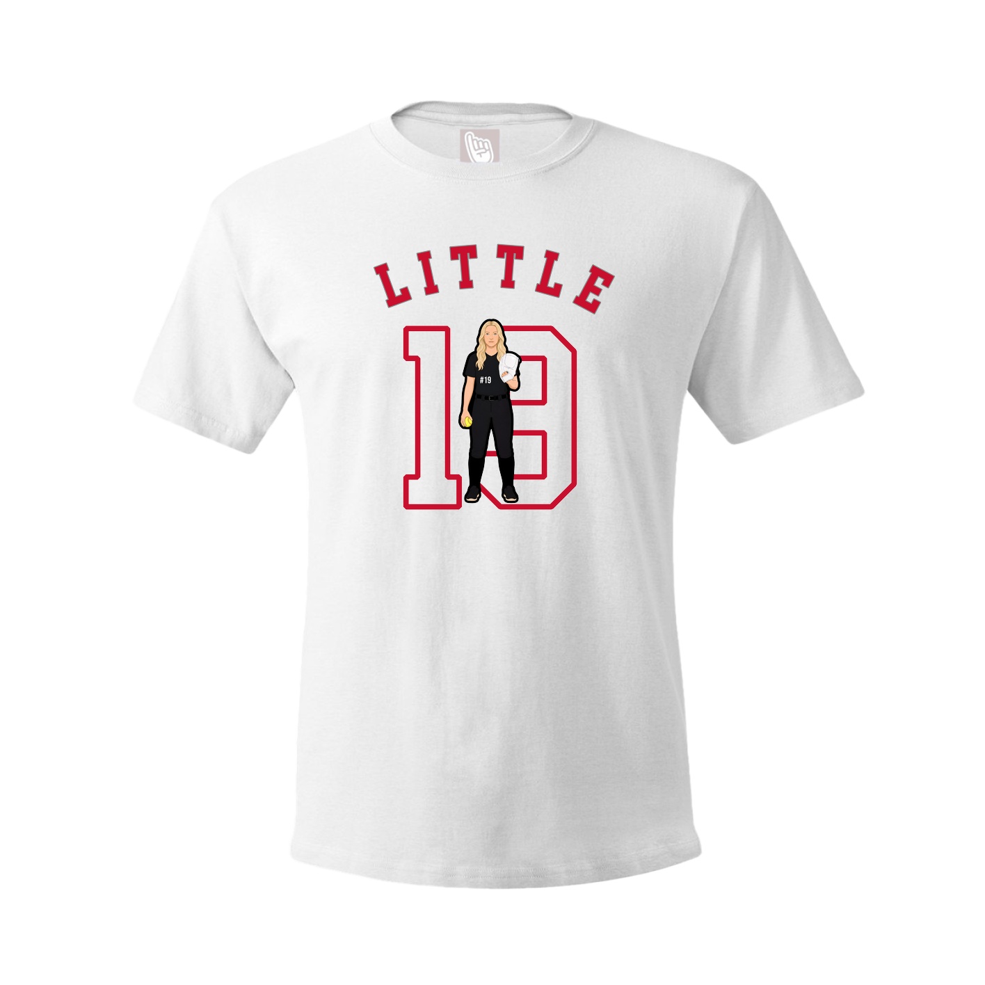 Youth Tee — Shirsey Arch in White
