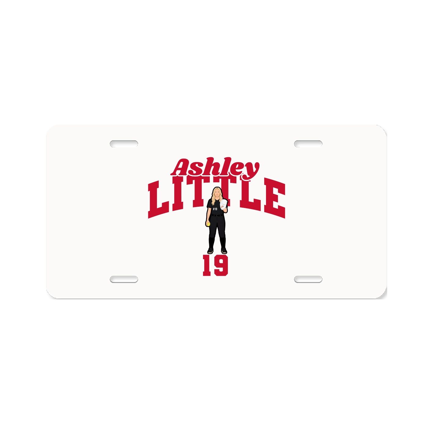 License Plate — Signature Arch in Classic